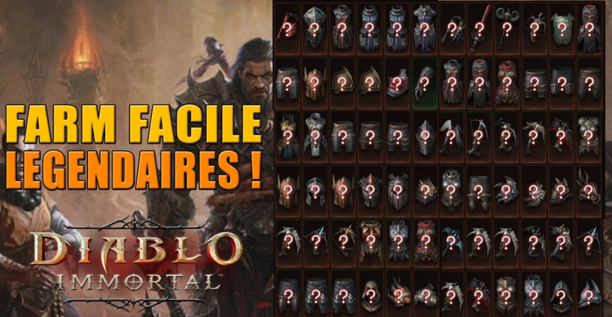 Comment farm des légendaires Diablo Immortal, les meilleurs façon de drop