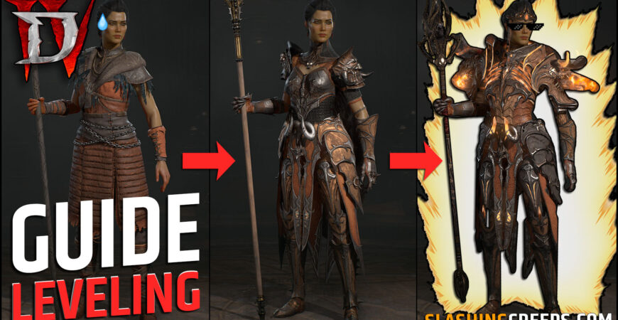Guide leveling Diablo 4 Saison 8 patch 2.2 du niveau 1 à 60