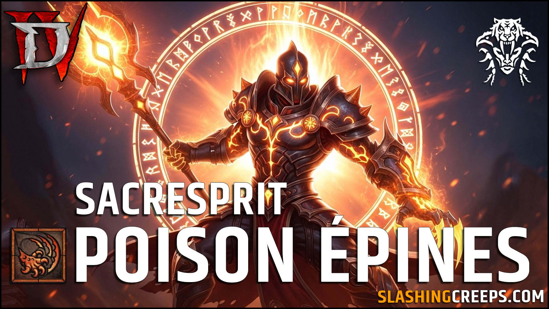Build Sacresprit Poison Épines Diablo 4 Saison 9, détruisez le endgame avec lacération