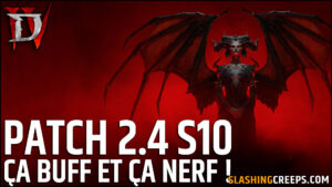 Patch 2.4 Diablo 4 Saison 10 PTR, des changements pour toutes les classes
