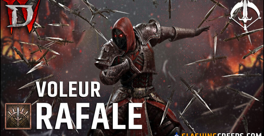 Build Voleur Rafale Diablo 4 Saison 10, la puissance de flurry en chaos