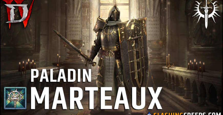 BUILD PALADIN DIABLO 4 SAISON 11, du niveau 1 jusqu'en tourment T4