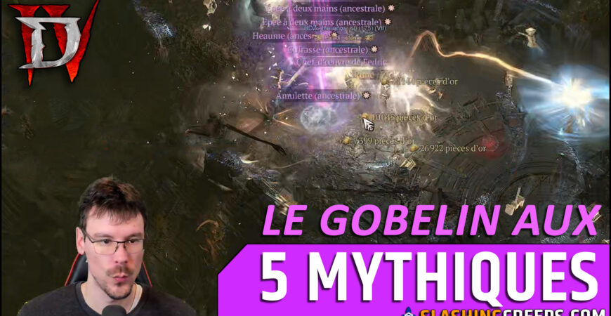 GOBELIN 5 MYTHIQUES DIABLO 4 Saison 11, où le trouver
