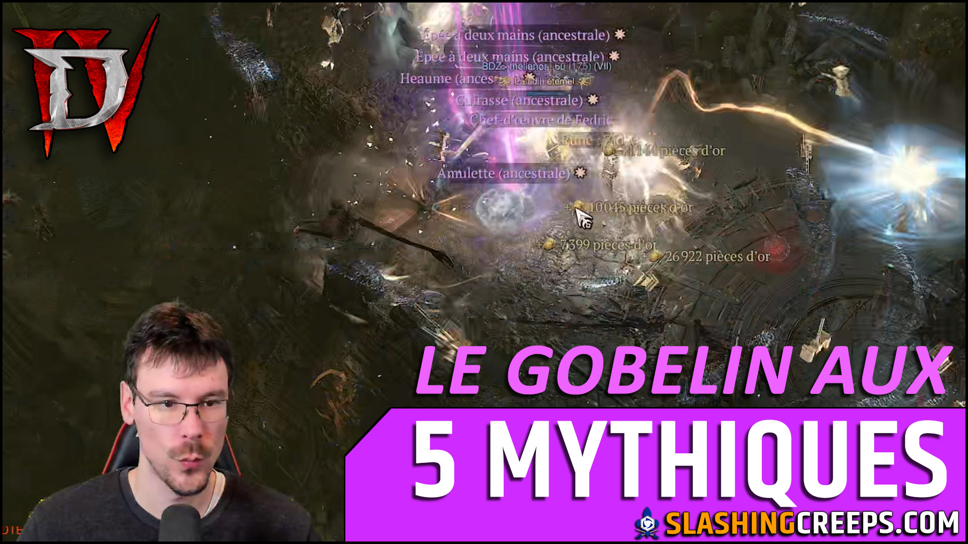 GOBELIN 5 MYTHIQUES DIABLO 4 Saison 11, où le trouver