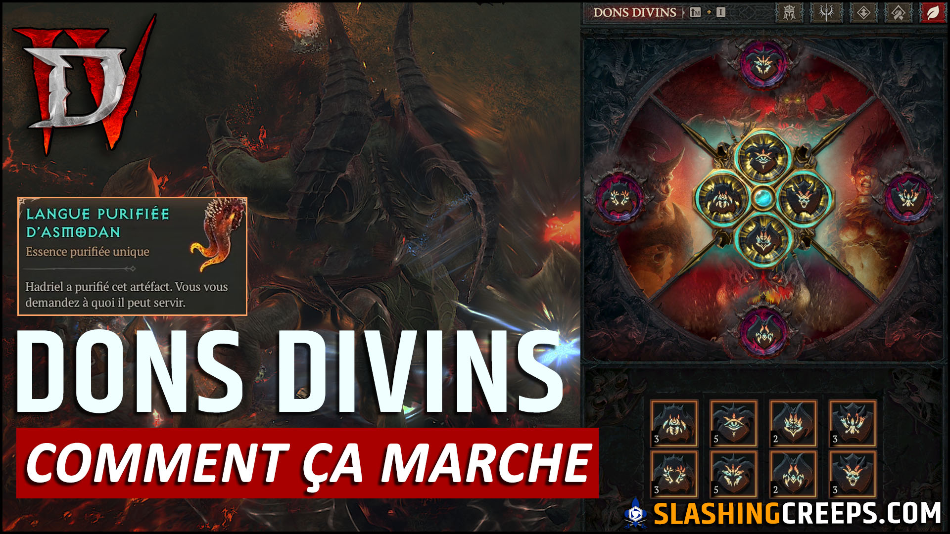 Guide dons divins Diablo 4 Saison 11 et objets sanctifiés et corrompus