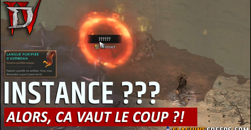 INSTANCE SECRÈTE DIABLO 4 SAISON 11 portail, le farm des essence purifiées vaut-il le coup