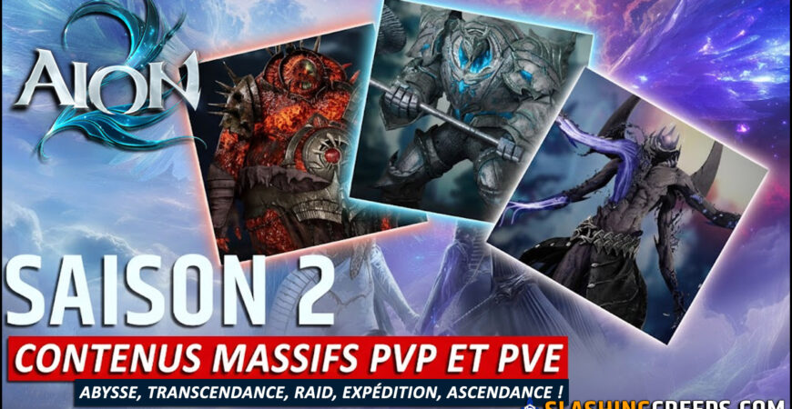 AION 2 SAISON 2, une énorme mise à jour de contenu PvE et PvP !