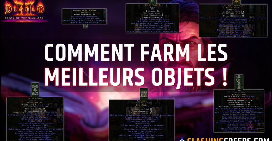 Guide farm D2R uniques et HR