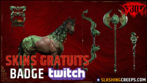 SKINS GRATUITS DIABLO 4 et BADGE TWITCH