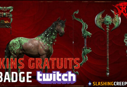 Skins gratuits Diablo 4 et badge Twitch