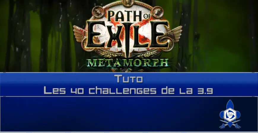 Path of Exile Challenges métamorphe league 3.9)