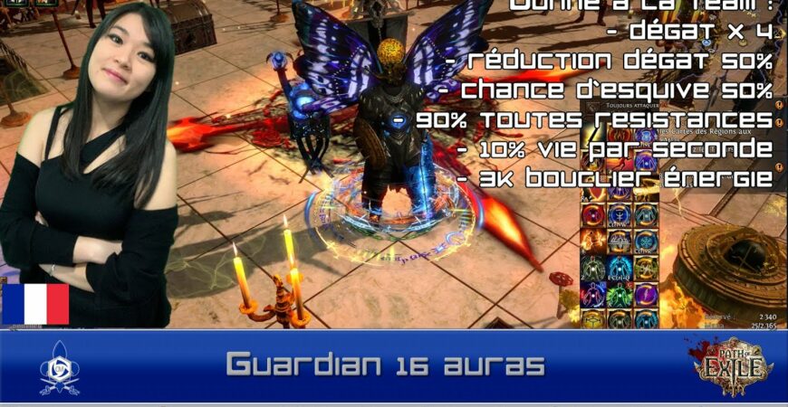 Build 16 Auras Guardian Path of Exile 3.14