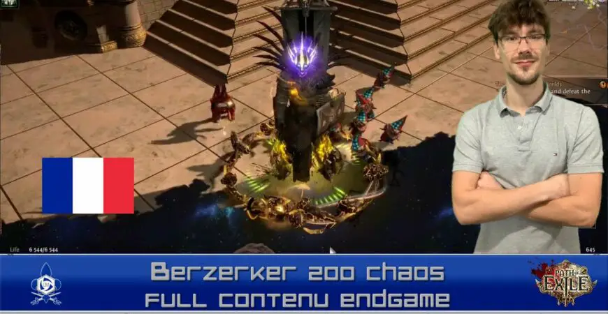 berzerker 200 chaos full contenu endgame path of exile