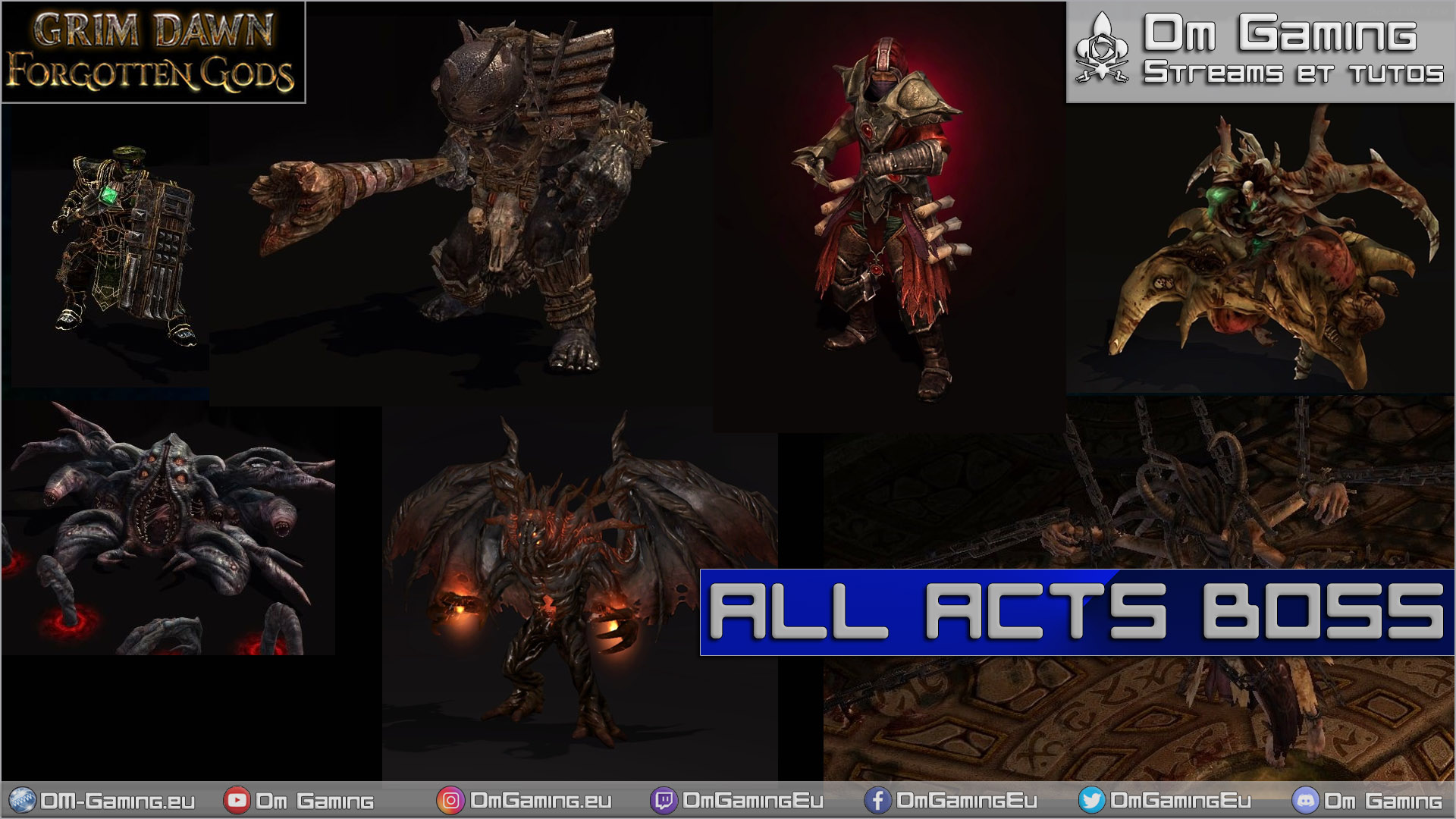 all act bosses on grim dawn
