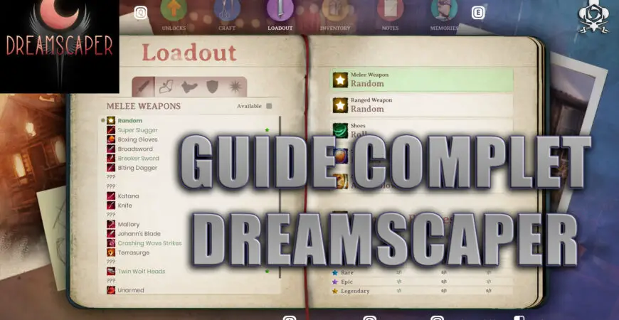 guide complet dreamscaper