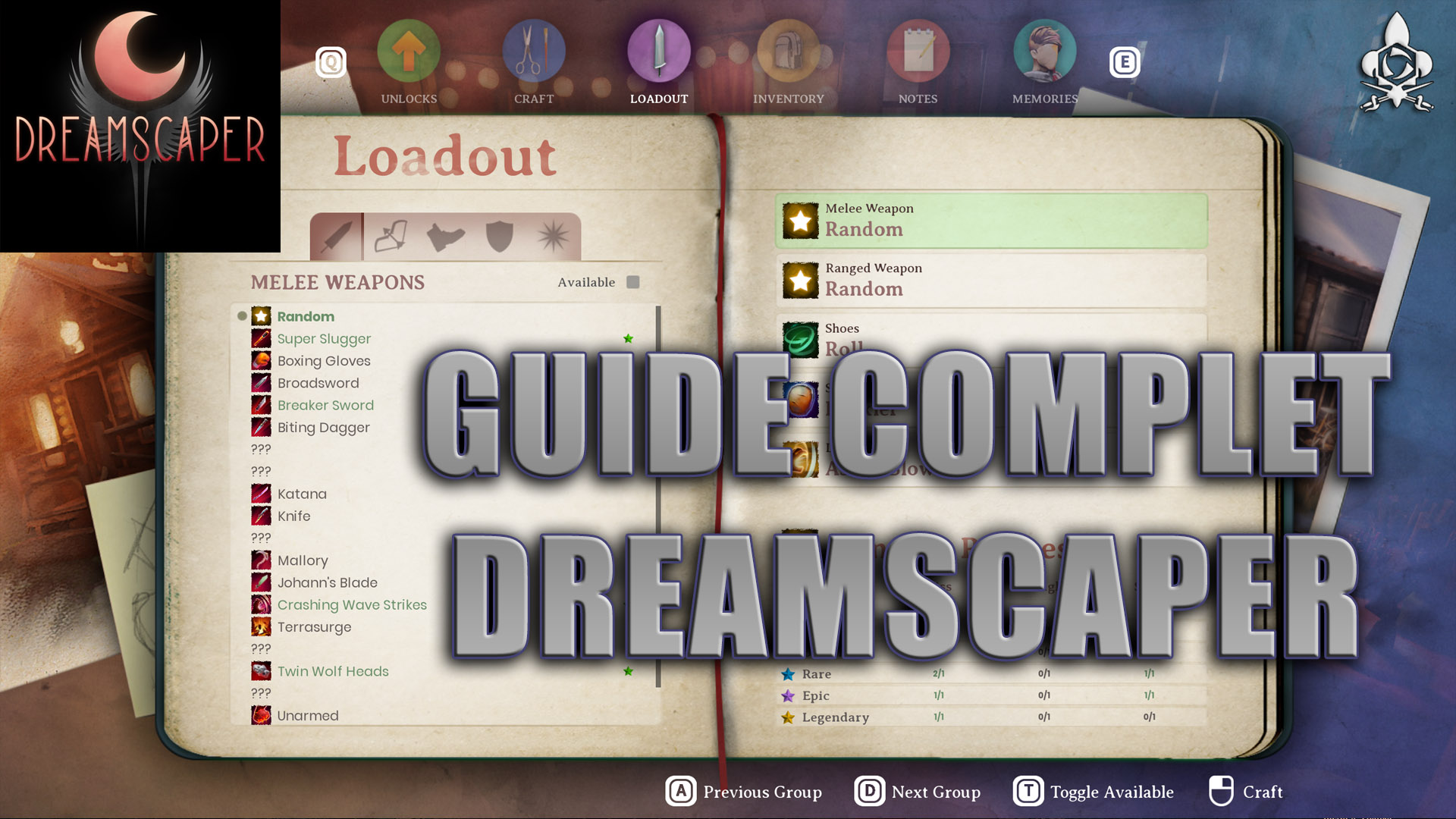 guide complet dreamscaper