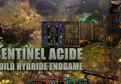 Hybride Sentinel Acide build Grim Dawn