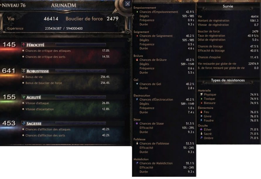 Build support Wolcen Bloodtrail 1.1.0 187+ SlashingCreeps