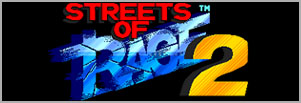 Streets of Rage 2 logo SlashingCreeps