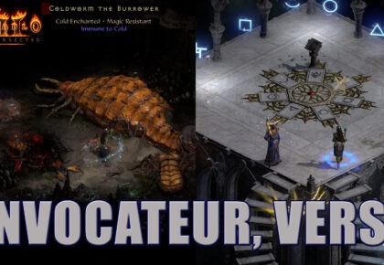 Diablo 2 Resurrected Vers, Vipere, Invocateur