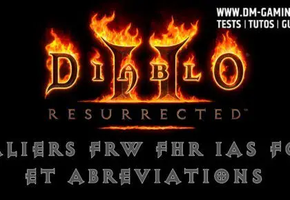 FHR, FCR, IAS Diablo 2