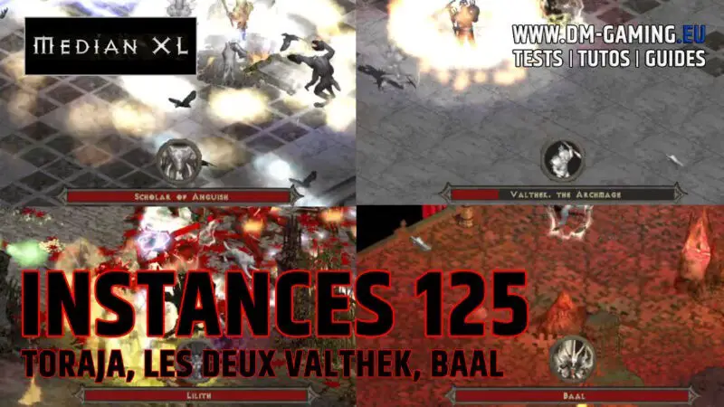 Toraja, Valthek, Baal Instances 125 Partie 2 Diablo 2 Median XL