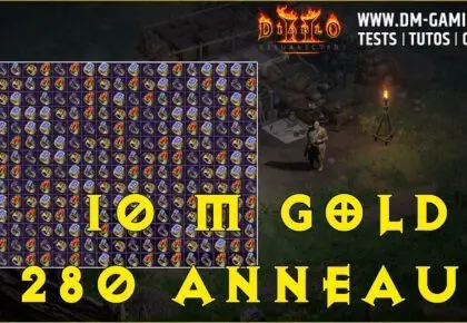 280 rings bet on Diablo 2