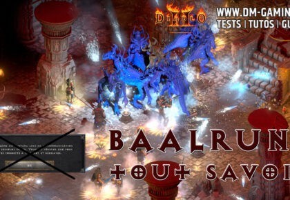 Baalruns Diablo 2, guide expérience