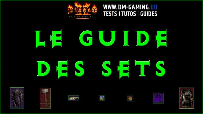 Green set items, expensive, useful and leveling Diablo 2 Resurrected