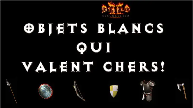 Useful and Expensive White Items Diablo 2