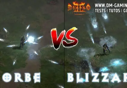 Sorcière Blizzard Vs Orbe Diablo 2