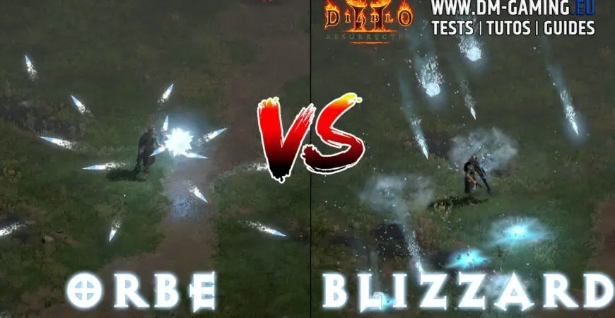 Sorcière Blizzard Vs Orbe de Glace Diablo 2