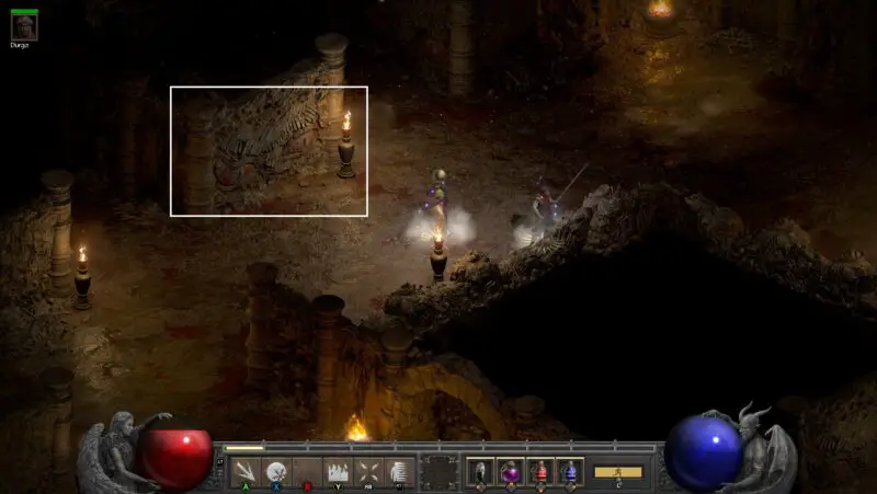 Nihlathak à gauche Diablo 2 Resurrected