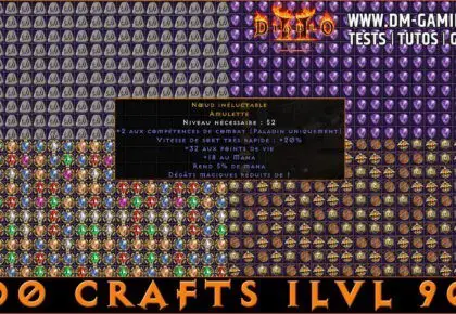 200 Craft amulettes ilvl 90 +