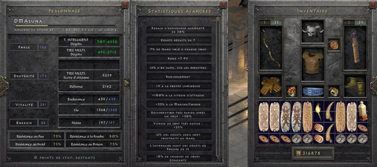 Bowa Equipment Amazon Physical Arc PvP and PvE Diablo 2 Resurrected