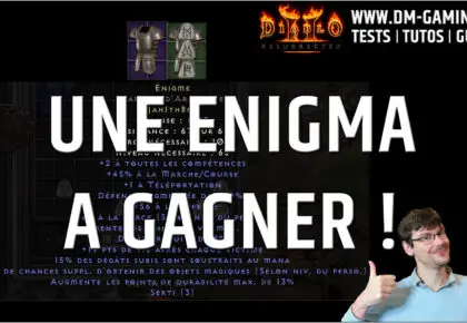 [Terminé] Gagnez votre Enigma Diablo 2