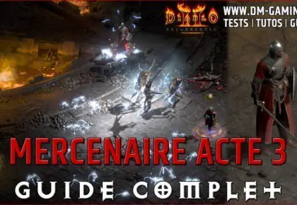 Guide Mercenaire Acte 3 Mage