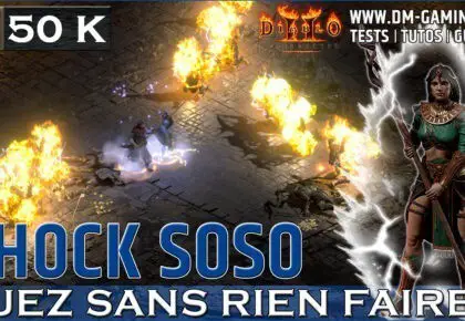 Shock Sorcière Diablo 2
