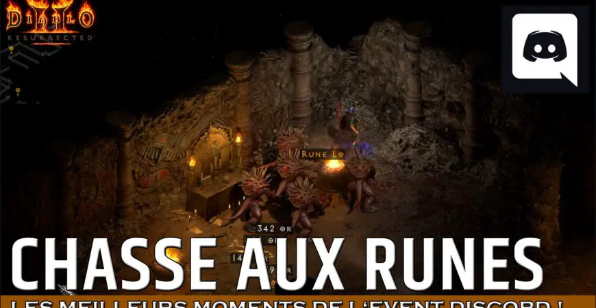 Chasse aux runes, les meilleurs moments de l'event et comment participer Diablo 2 Resurrected