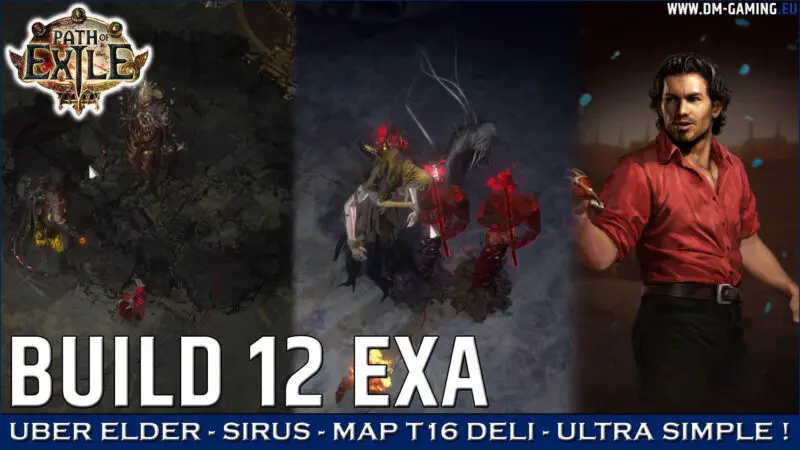 Build Endgame Complete Content Path of Exile Siege of the Atlas Shaper Sirus Uber Elder even Maven