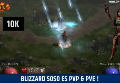Sorcerer Blizzard ES PvP PvE Diablo 2
