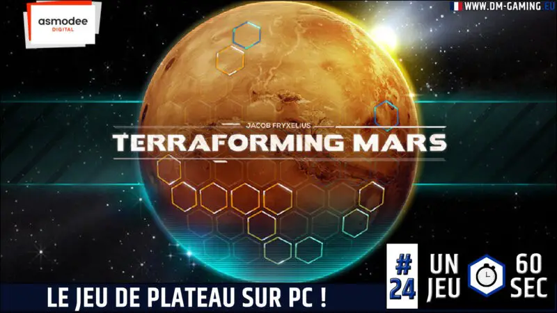 Terraforming Mars UJESS #24, le jeu de plateau sur pc