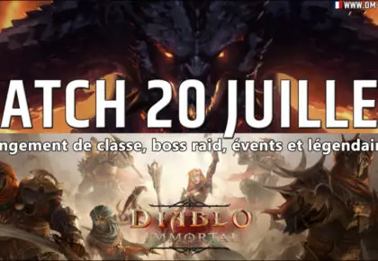 Diablo Immortal July Patch