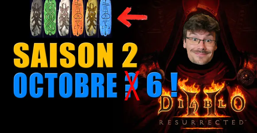 Season 2 Diablo 2 Resurrected releases October 6 and features 6 new charms