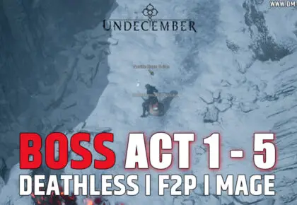 Boss Undecember Acts 1-5