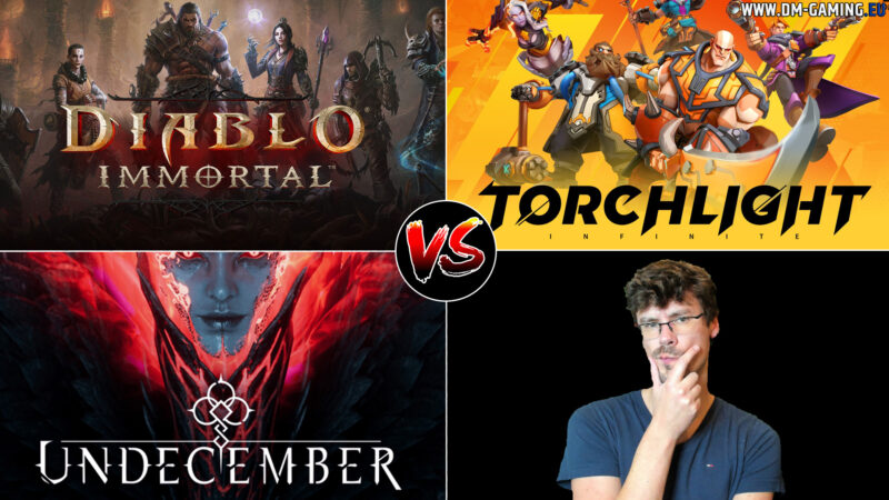 Diablo Immortal Torchlight Infinite Undecember, quel est le meilleur hack and slash free to play sur mobile et pc