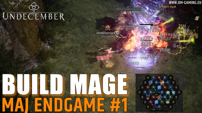 Best Build Endgame Undecember, the first mage update to finish act 10 and walk around dungeons