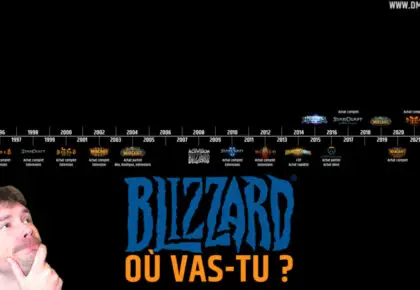 Chronologie Jeux Blizzard