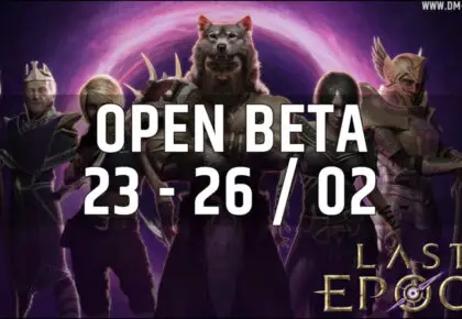 Last Epoch Open Beta