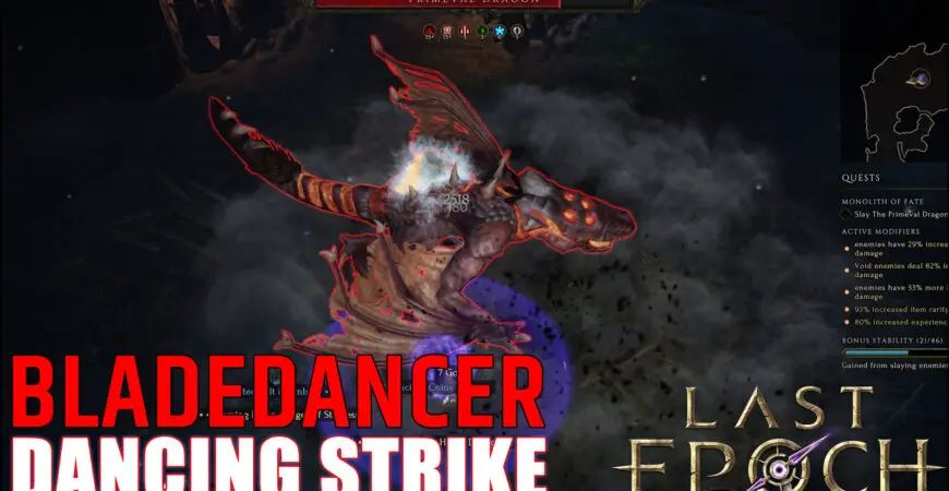 Build Dancing Strike Last Epoch 0 9, pour tuer avec style sur la Bladedancer